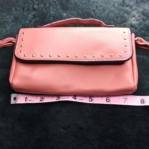 Perfect crossbody large wallet size in Salmon NWOT